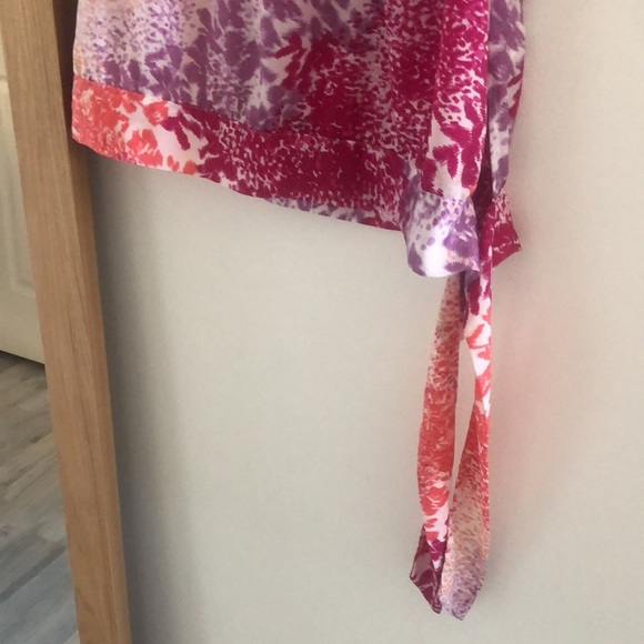 High neck button back blouse with bow detail - Picture 13 of 13